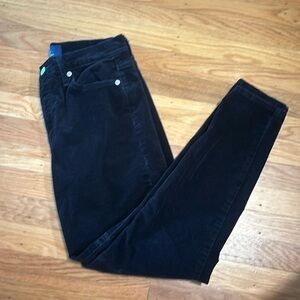 Gap black corduroy